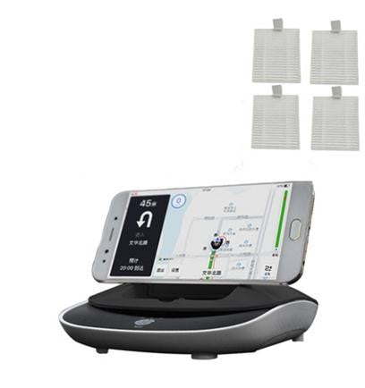 Auto-und Raum Luftreiniger Solar eliminiert Formaldehyd und schlechte Gerüche durch negativ-Ionen