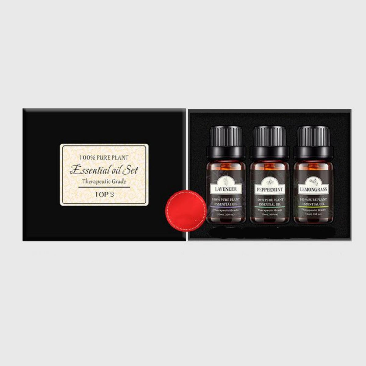 Ätherisches Öl-Set 10 ml Ätherische Pflanzenextrakte für Aromatherapie